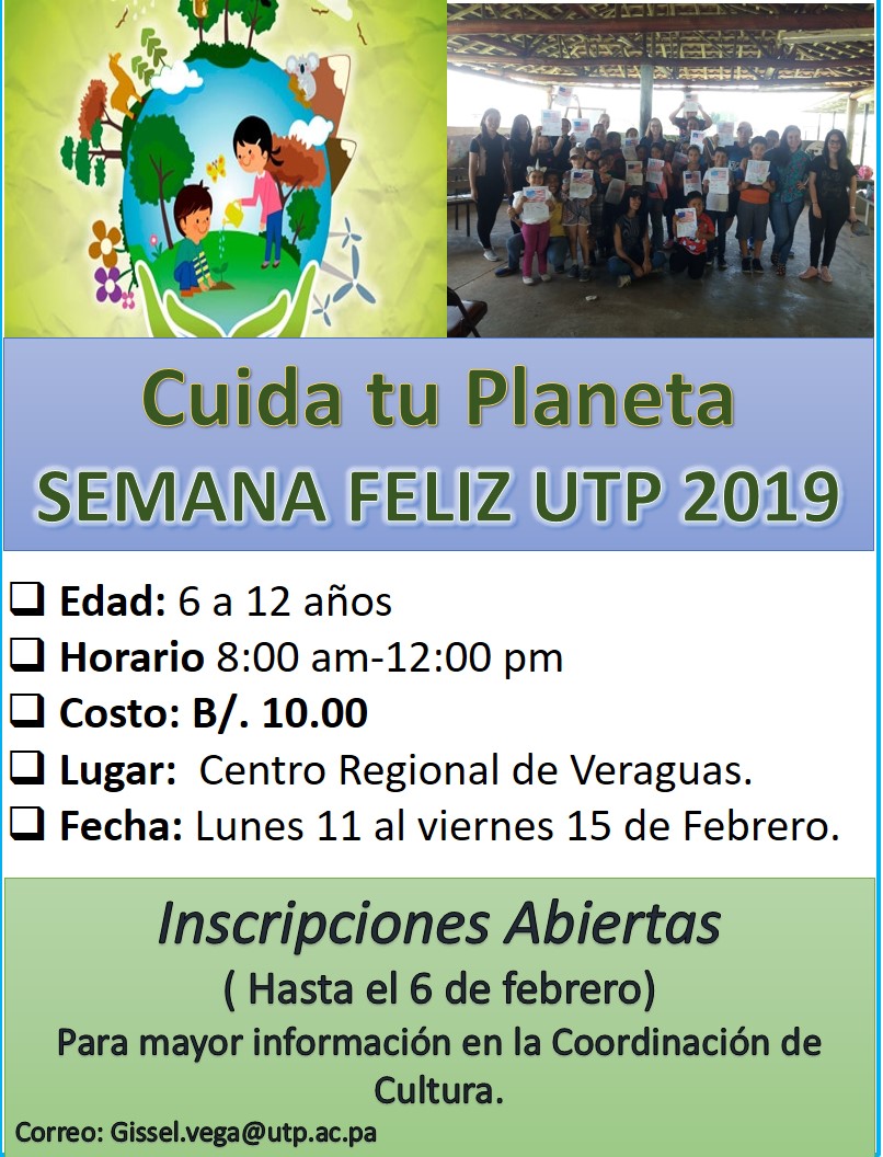 Semana Feliz UTP 2019 Semana Feliz UTP 2019